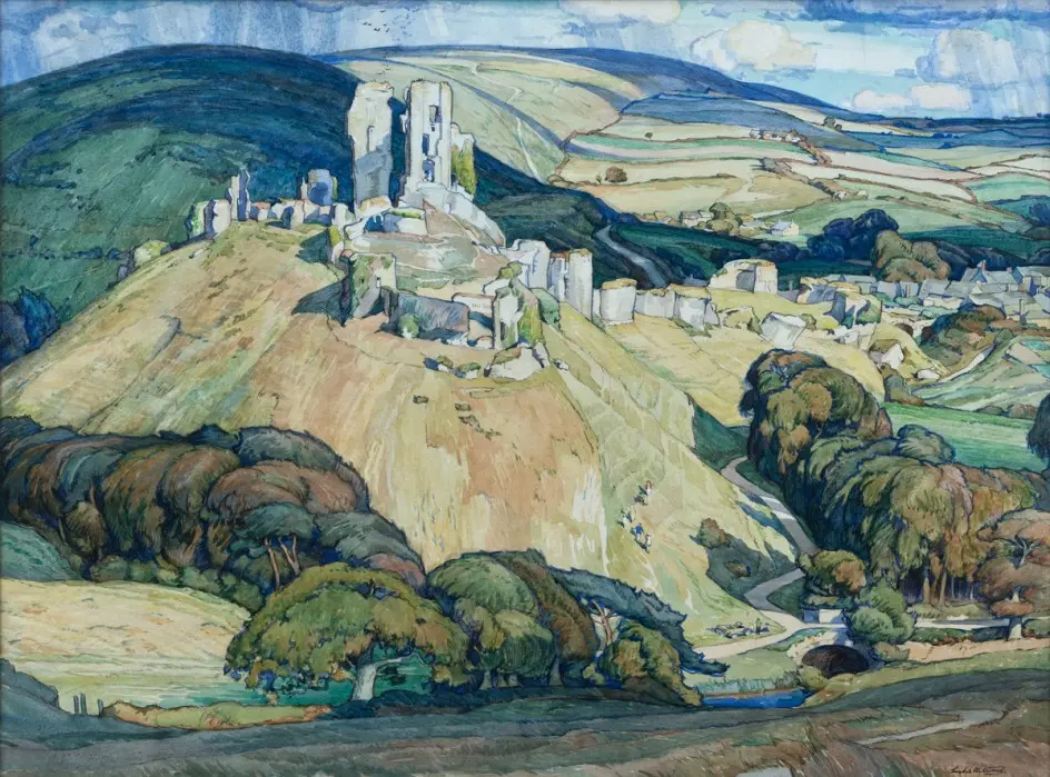 Picture of Corfe Castle